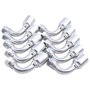 DURAFORCE 10X Hydraulic Hose Fitting W/1/2" Female JIC Swivel for Parker 13943-8-8 1394388
