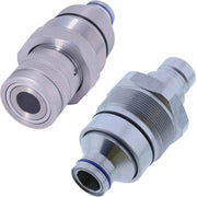DURAFORCE Flat Face Coupler Kit 7246802 7246799 For Bobcat T140 T180 T190 T200 T250 T300