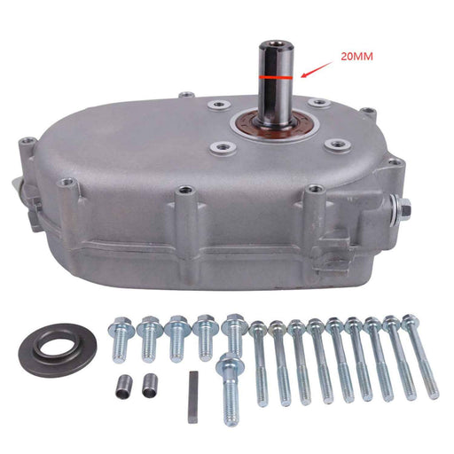DURAFORCE 20MM Complete 2:1 Reduction Gearbox w/Wet Clutch Fit for Honda GX200 GX160