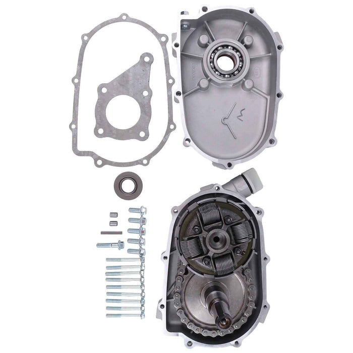 DURAFORCE 20MM Complete 2:1 Reduction Gearbox w/Wet Clutch Fit for Honda GX200 GX160
