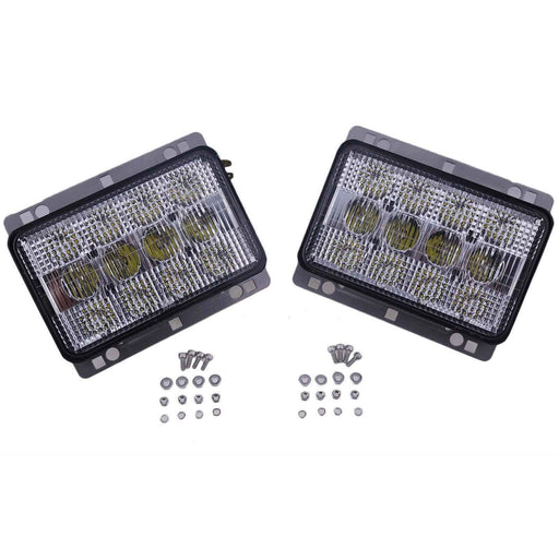DURAFORCE 2Pcs LED Headlight AL152328 RE269110 For John Deere 5045D 5055D 5625 6120 6320+