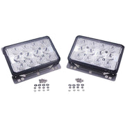 DURAFORCE 2Pcs LED Headlight AL152328 RE269110 For John Deere 5045D 5055D 5625 6120 6320+