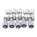 DURAFORCE 10Pcs Hydraulic Hose Fitting w/ 1/2" JIC Female for Parker 1/2" Hose 10643-8-8