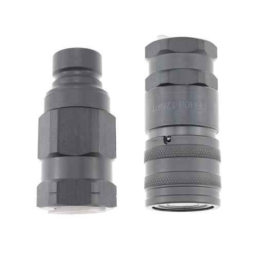 DURAFORCE 1/2" Body Male 153-2995 & Female 153-2994 Flat Face Coupler for Caterpillar 770