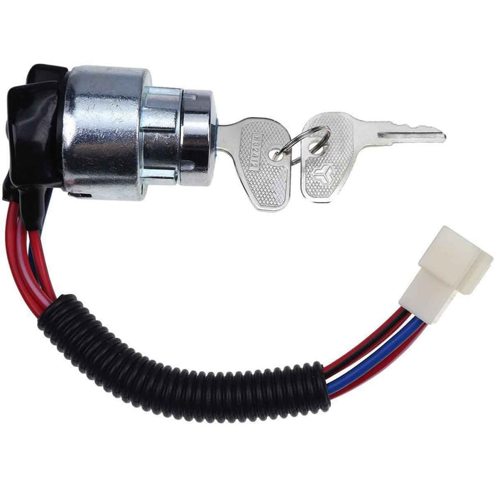 DURAFORCE Ignition Switch w/2 Keys TC020-31820 TC020-31822 For Kubota L3000F M6800 M4900