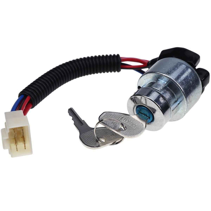 DURAFORCE Ignition Switch w/2 Keys TC020-31820 TC020-31822 For Kubota L3000F M6800 M4900