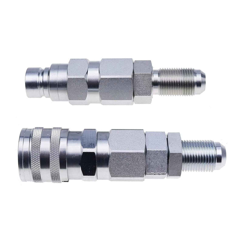 #10 JIC Thread 1/2" Hydraulic Quick Connect Coupler for Kubota CAT John Deere