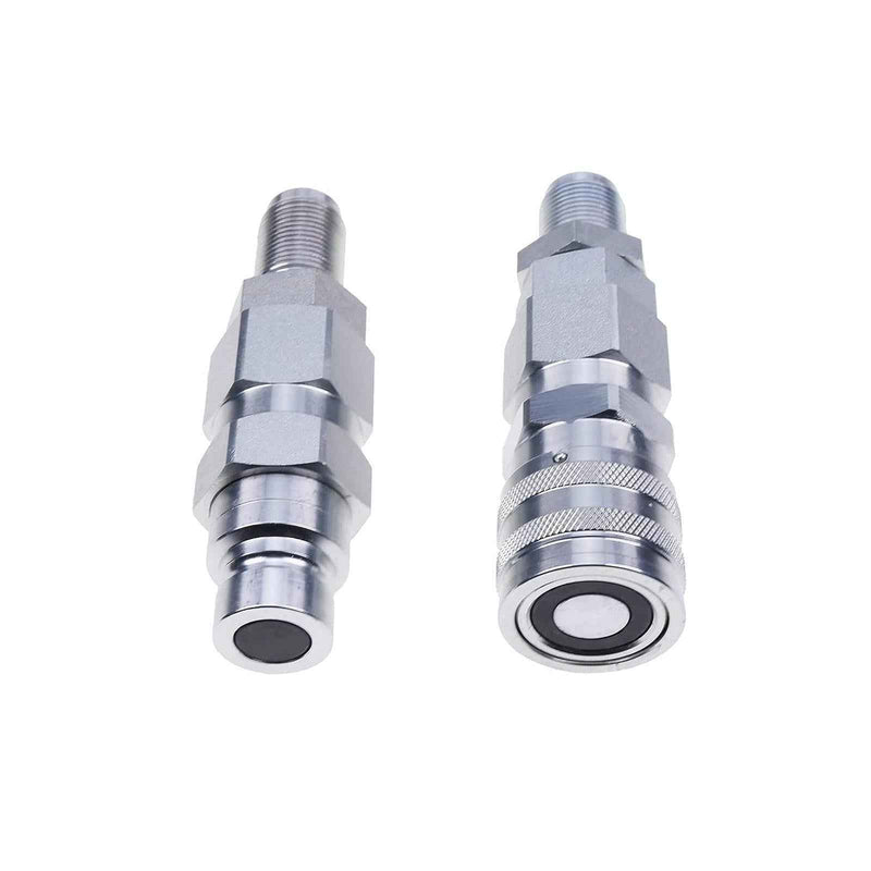 #10 JIC Thread 1/2" Hydraulic Quick Connect Coupler for Kubota CAT John Deere