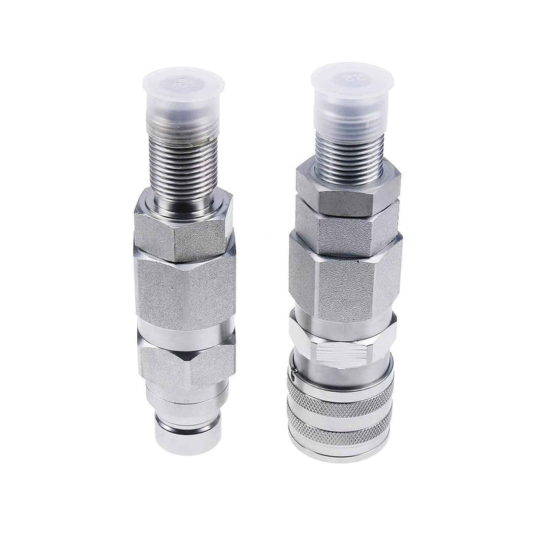 #10 JIC Thread 1/2" Hydraulic Quick Connect Coupler for Kubota CAT John Deere