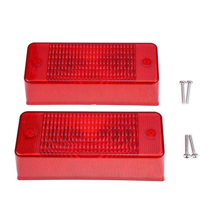 DURAFORCE 2X 6672276 Red Tail Light Lens For Bobcat 553 S150 S160 T250 T300 T320 T450 T550