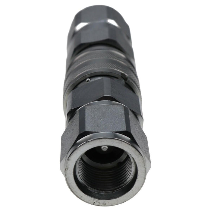 DURAFORCE 3/4" SAE 5/8" Body Flat Face High Flow Hydraulic Quick Coupler For Kubota Bobcat