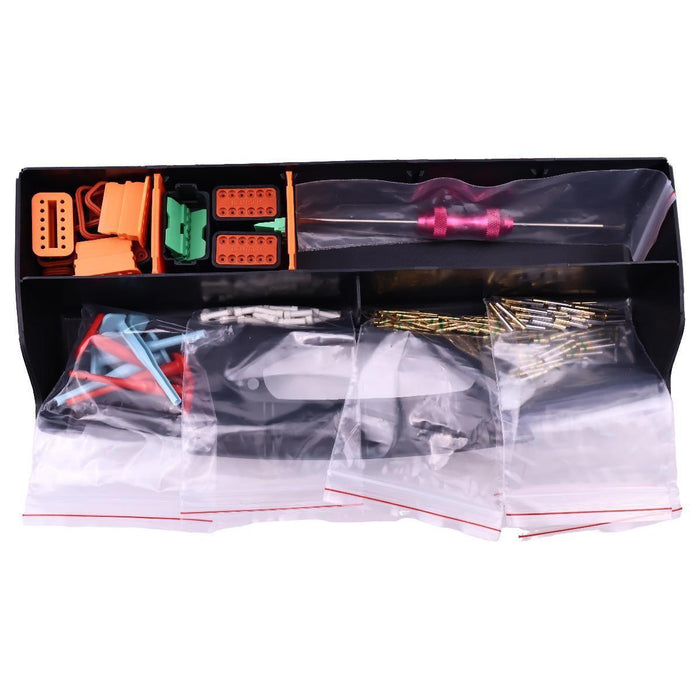 DURAFORCE Electrical Connector Kit 175-3700 W/CP-463 Crimp Tool forCaterpillar C3.3B 3508B