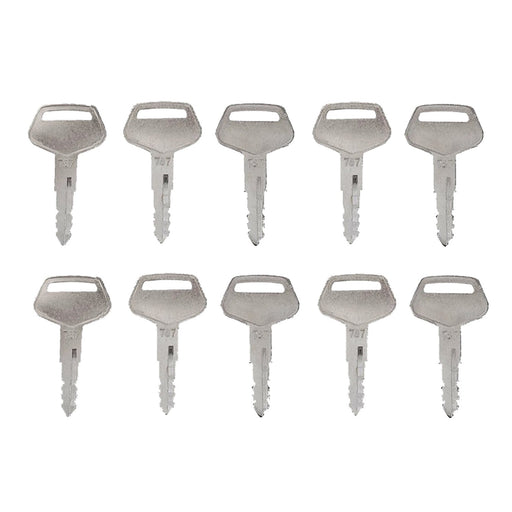DURAFORCE 10Pcs Keys 787 For Komatsu Excavator Grader Dozer Loader & Heavy Equipme Kalmar