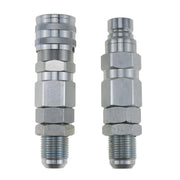 DURAFORCE #12JIC Flat Face Hydraulic Quick Connect Coupler for Bobcat 773 873 863 963 7753