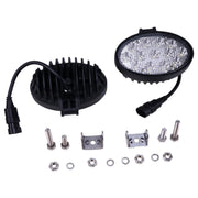 DURAFORCE 2X 12V-24V 5.5" Oval 39W Led Floodlamp Work Light for Bobcat Toolcat 5600 5610