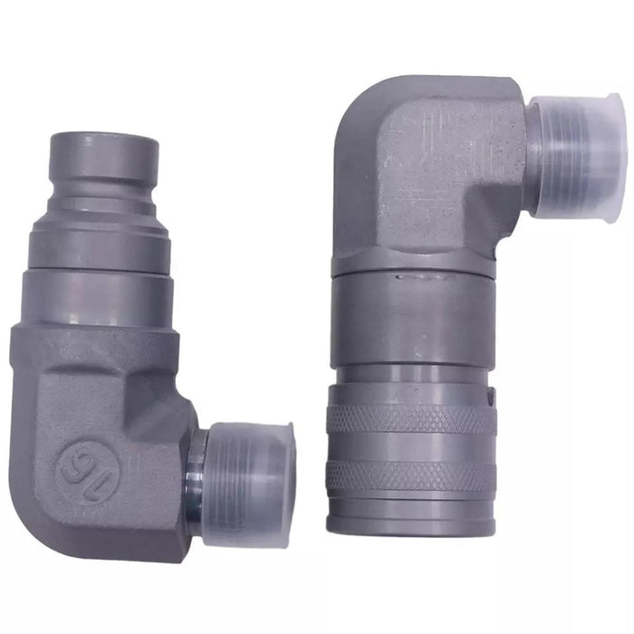 DURAFORCE Male & Female Hydraulic Coupler Kit 7246795 7246781 for Bobcat S130 S150 S175