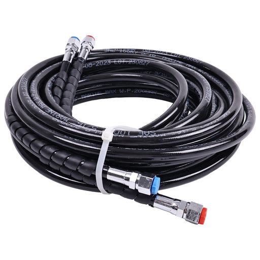 DURAFORCE Hydraulic Hose Kit HO5124 for SeaStar Outboard Steering Boat Teleflex Marine24ft