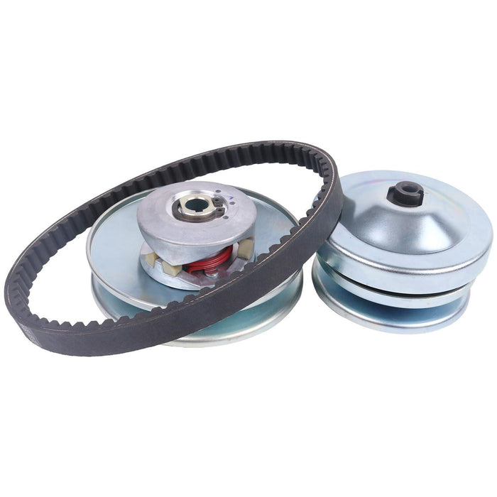 DURAFORCE Rear Clutch Drive Pulley Belt for Coleman KT196 CK196 Go Kart Torque Converter