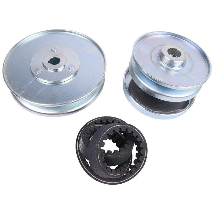 DURAFORCE Rear Clutch Drive Pulley Belt for Coleman KT196 CK196 Go Kart Torque Converter