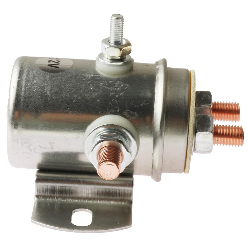 DURAFORCE 4Pcs Solenoid Relay Switch for Prestolite Ramsey Winch Golf Continuous Duty 12V