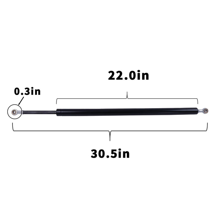 DURAFORCE Hood Shock A99608 - L716008 for Kenworth T680 Peterbilt 579 Trucks L71-6020