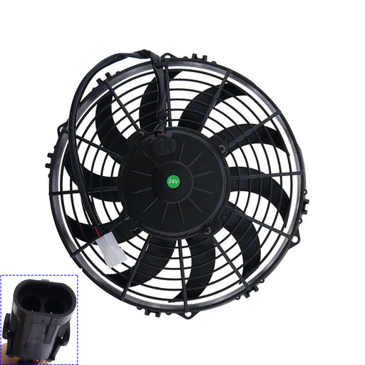 DURAFORCE 24V 120W VA11-BP12 / C-57A Universal Blow Cooling Fan 255mm/10 Inch for Spal