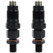 DURAFORCE 2x For Holland Ford Tractor 1320 1520 1620 N844 Fuel Injector 131406360 New