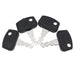 DURAFORCE 4PCS Ignition Key 68920 4267379M1 For Kubota RTV400 RTV500 RTV900 RTV1140