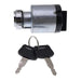 DURAFORCE Ignition Switch W/ 2 keys 4469337 For Hitachi John Deere JD Excavators
