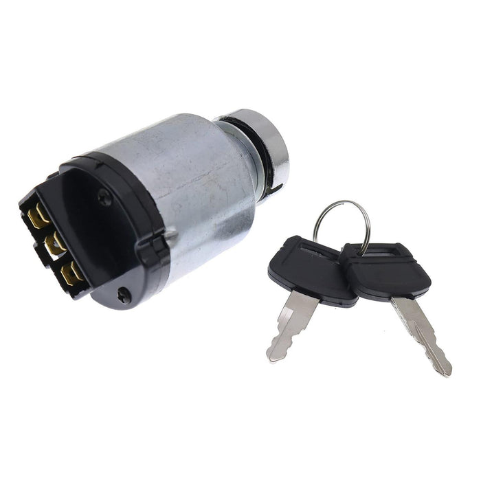 DURAFORCE Ignition Switch W/ 2 keys 4469337 For Hitachi John Deere JD Excavators