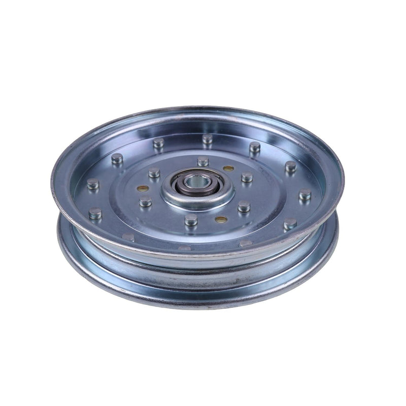 DURAFORCE Flat Idler Pulley 5021976 for Ferris Anapper Pro 5600184 5102831 1/2" OD 6-3/4"