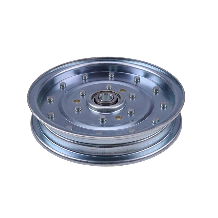 DURAFORCE Flat Idler Pulley 5021976 for Ferris Anapper Pro 5600184 5102831 1/2" OD 6-3/4"