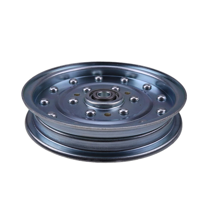 DURAFORCE Flat Idler Pulley 5021976 for Ferris Anapper Pro 5600184 5102831 1/2" OD 6-3/4"