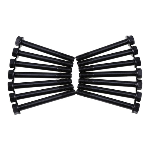 DURAFORCE 14PCS Cylinder Head Bolts 31A0121100 31A01-21100 for Mitsubishi Engine S3L2 S4L2