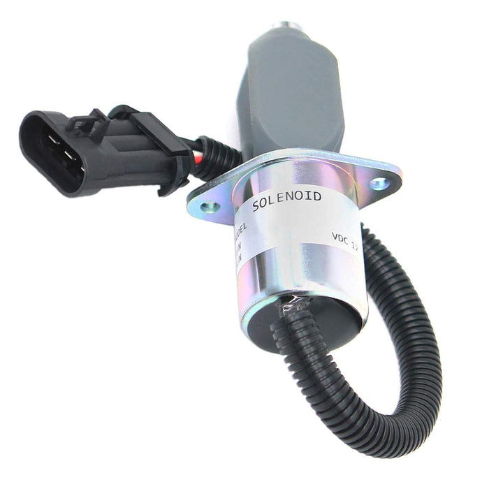DURAFORCE 12V Fuel Solenoid 6681513 6681512 for Bobcat Skid Steer 325 328 751 7753 853 953