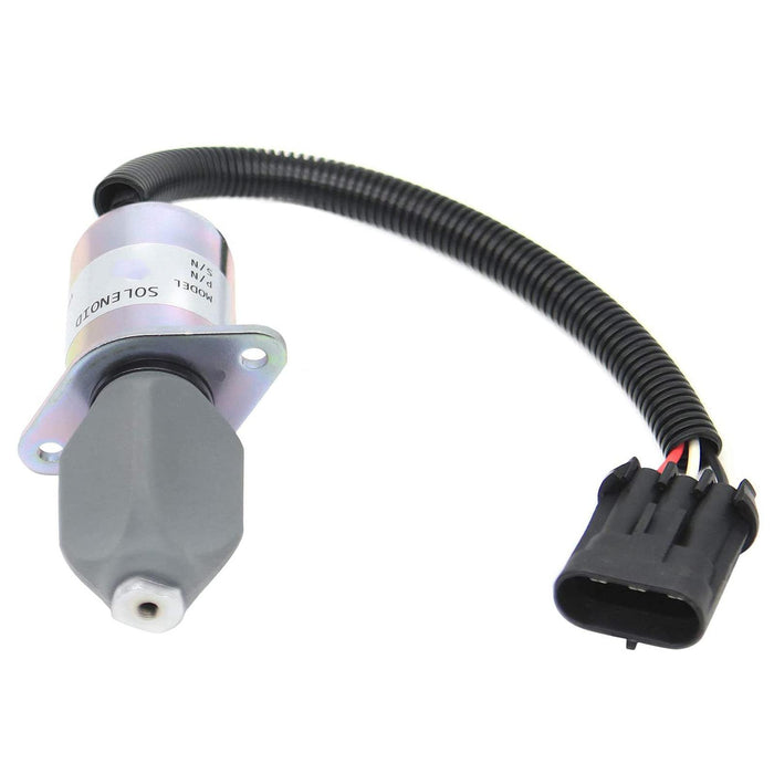 DURAFORCE 12V Fuel Solenoid 6681513 6681512 for Bobcat Skid Steer 325 328 751 7753 853 953