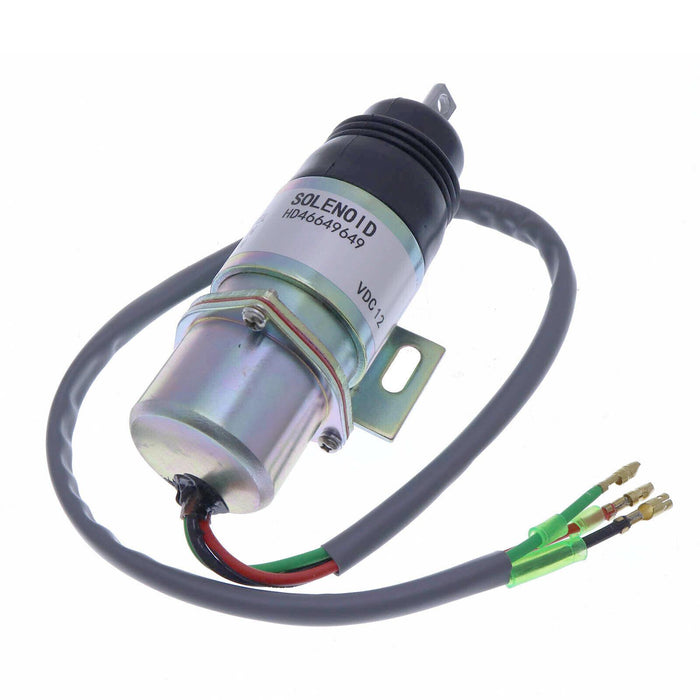 DURAFORCE 894453-3411 MV1-58 Stop Solenoid 12VDC 8-94453341-0 for Hitachi Isuzu Engine