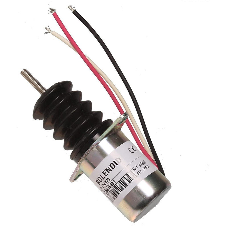 DURAFORCE Fuel Shut off Solenoid AM124379 for john deere 375 675 675b 3375 4475 4475 6675