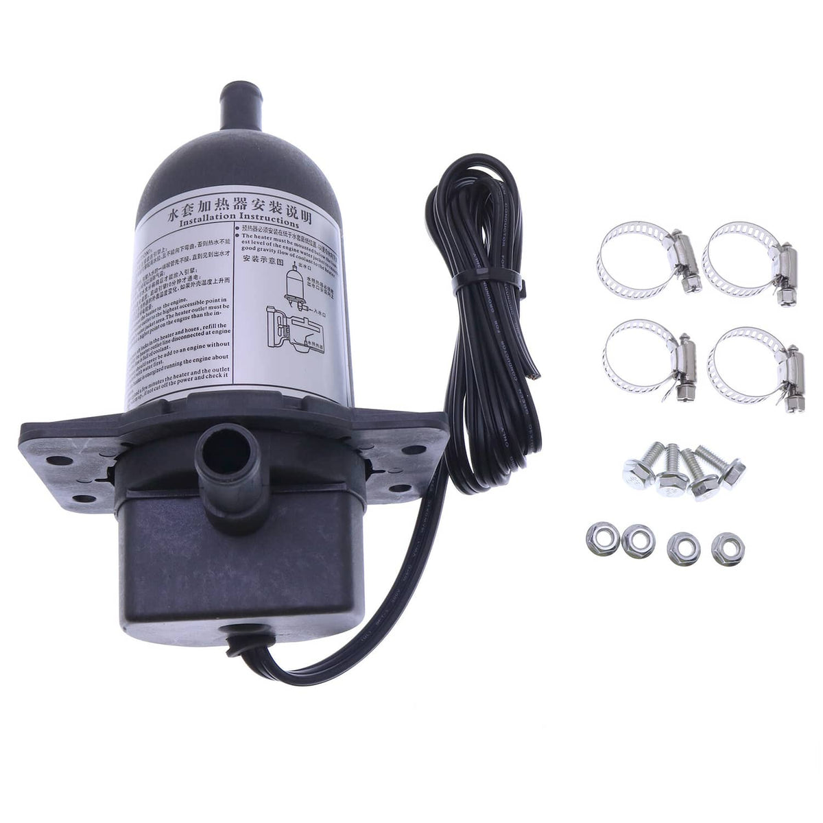 Pre Heater TPS101GT10-000 Engine Block Heater Type 1000 Watt 120 Volt ...