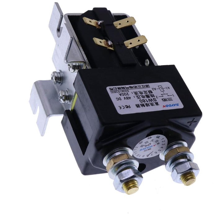 DURAFORCE DC Contactor Solenoid 48V 200A for EZGO Club CAR Yamaha Albright GOLF Cart SW180
