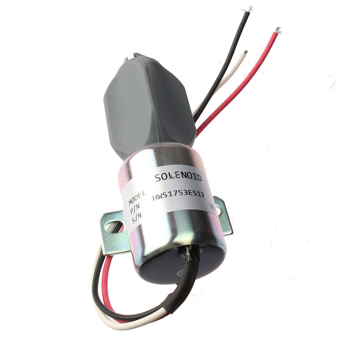 DURAFORCE Solenoid 1753ES 12V for kubota 21hp engine 91-05 grasshopper 721D2 mower