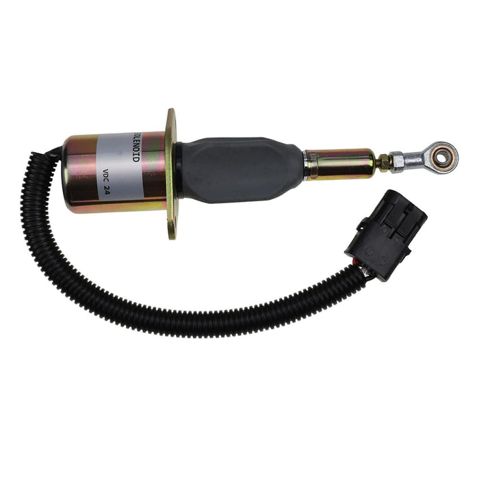 DURAFORCE Shut Off Solenoid 3930234 SA-4335-24 24V For Cummins 6CT 8.3L Komatsu PC360-7