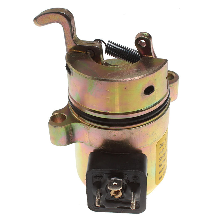DURAFORCE 12V Fuel Shutoff Solenoid Fits Gehl Skid Steer Loader 5640/6640 DEUTZ BF4M1011F