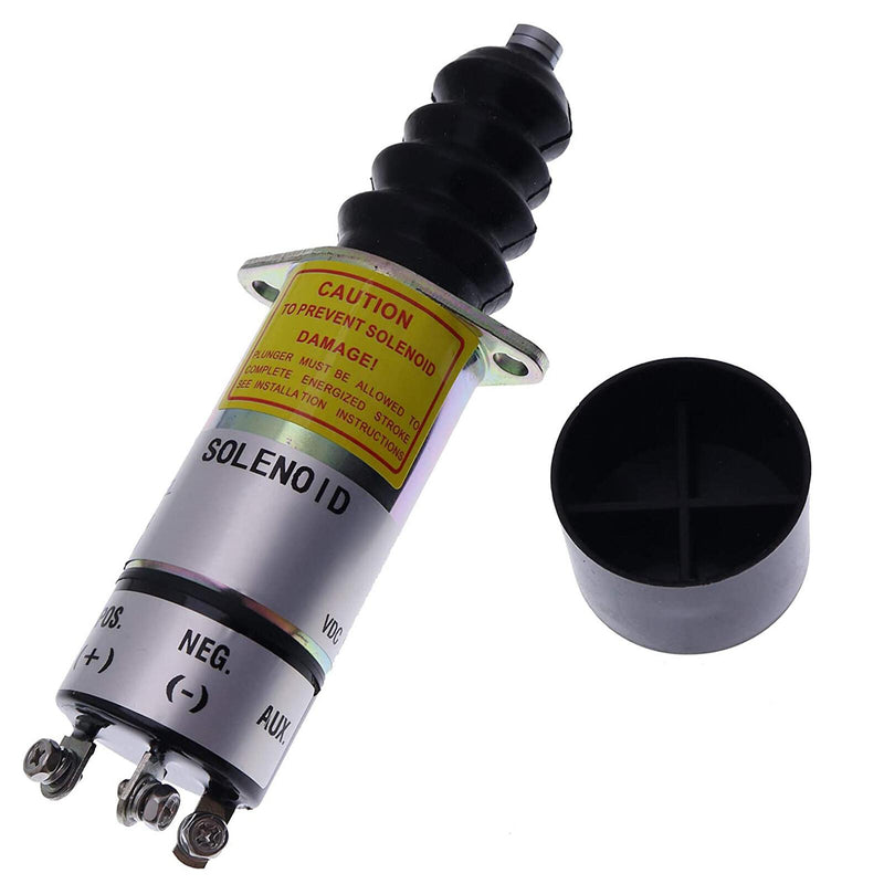 DURAFORCE New Shutoff Stop Solenoid Valve 1500-2011 1502-12D6U1B2S1A for Woodward 12V