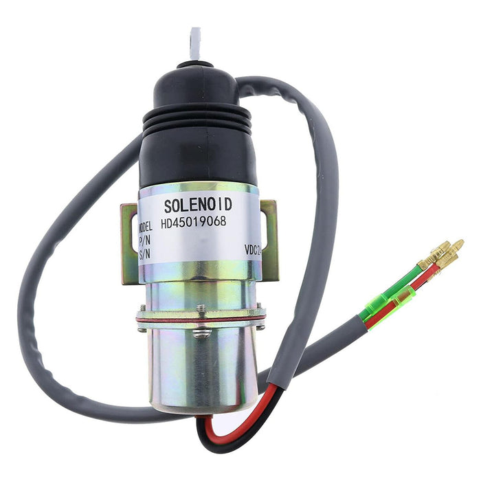DURAFORCE New Stop solenoid MV2-17A 1-81910-0520 24V for Aichi Lift with Isuzu Engine