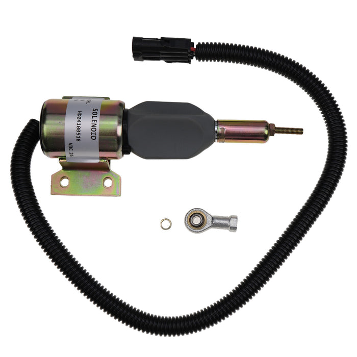 DURAFORCE New Fuel Shutoff Solenoid Valve 3935432 24V for Cummins 6BT 5.9L Engine