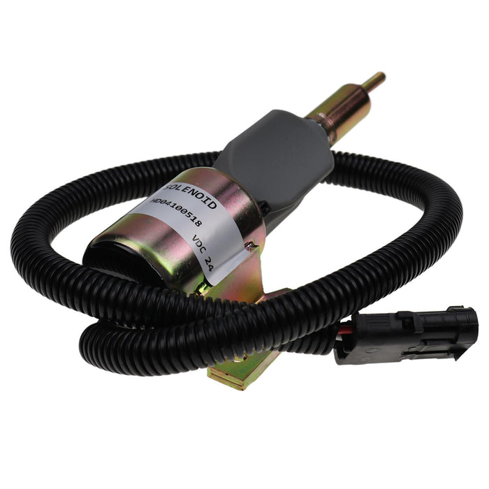 DURAFORCE New Fuel Shutoff Solenoid Valve 3935432 24V for Cummins 6BT 5.9L Engine