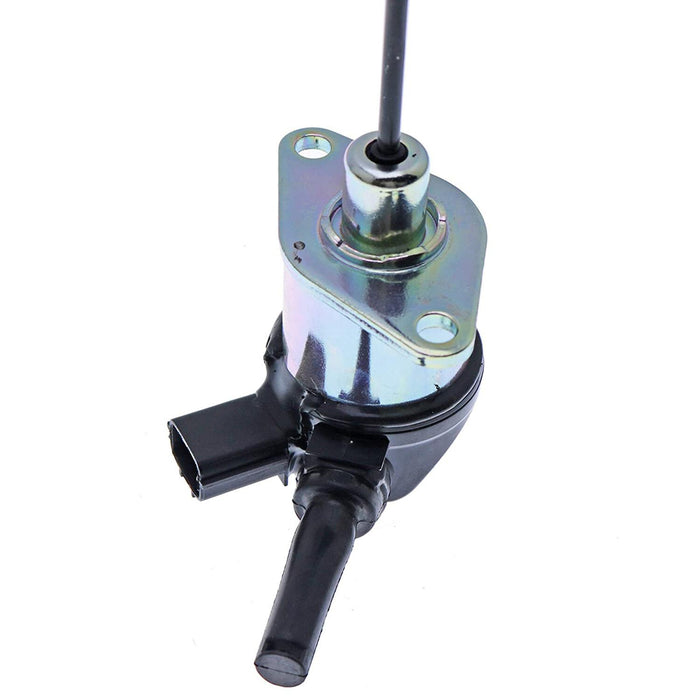 DURAFORCE Fuel Solenoid 1A021-60015 for Kubota V2203 Vermeer V500LTHD Vacuum Machine