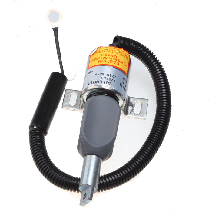 DURAFORCE Fuel Stop Solenoid Valve 1753ES 12V 1700-4061 Fits for Takeuchi. TL 140