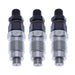DURAFORCE New 3x Fuel Injectors for Kubota D722 Engine H1600-53000 16001-53002 16001-53000